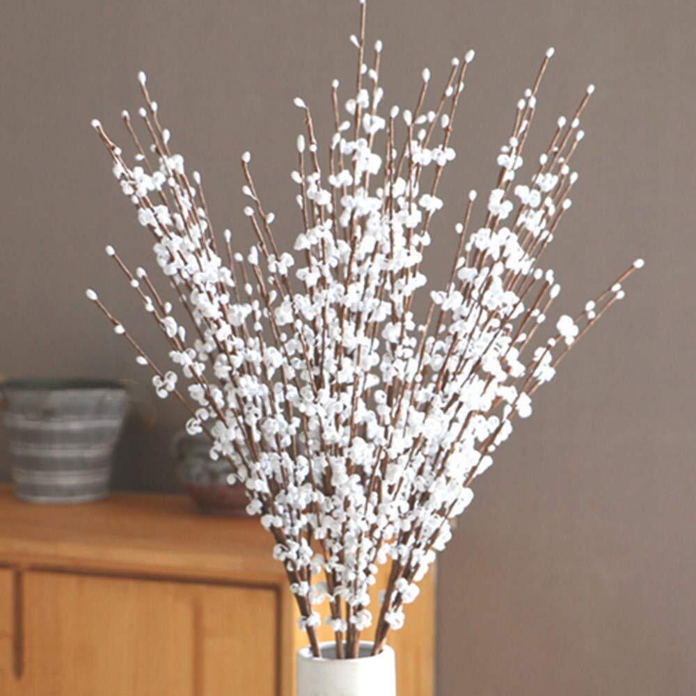 6625 12 Pcs 29.5'' Long Stem Artificial Jasmine Flowers Tall Flower Bouquet